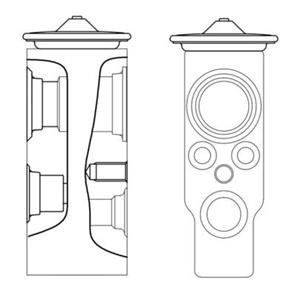 Mercedes-Benz Expansieventiel, airconditioning