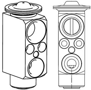 mahleoriginal Expansionsventil, Klimaanlage Mahle Original AVE 81 000P