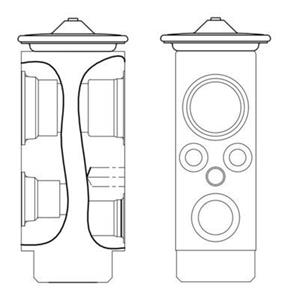 Mercedes-Benz Expansieventiel, airconditioning