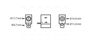 Citroen Expansieventiel, airconditioning