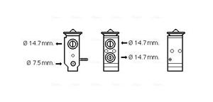 Hyundai Expansieventiel, airconditioning