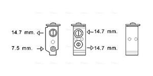 Hyundai Expansieventiel, airconditioning