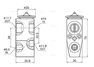 Chevrolet Expansieventiel, airconditioning