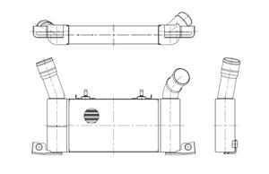 Mitsubishi Intercooler, inlaatluchtkoeler