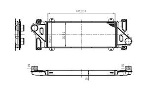 Mercedes-Benz Intercooler, inlaatluchtkoeler