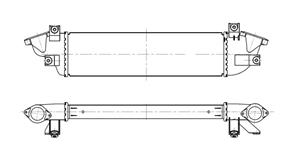 Fiat Intercooler, inlaatluchtkoeler