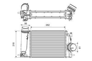 Nissan Intercooler, inlaatluchtkoeler