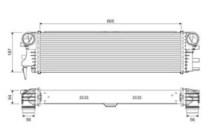 Mercedes-Benz Intercooler, inlaatluchtkoeler