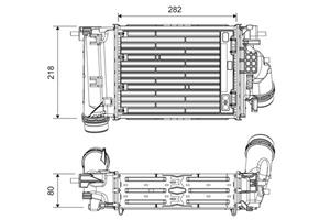 Renault Intercooler, inlaatluchtkoeler