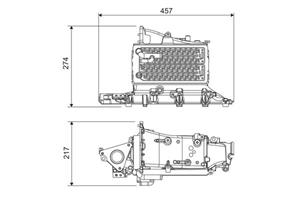 Skoda Intercooler, inlaatluchtkoeler