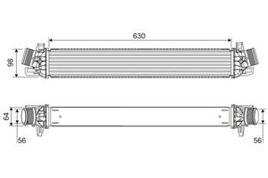 Alfa Romeo Intercooler, inlaatluchtkoeler