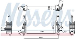 Nissan Intercooler, inlaatluchtkoeler