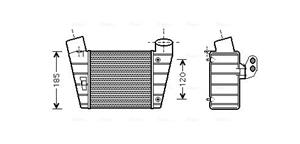 Audi Intercooler, inlaatluchtkoeler