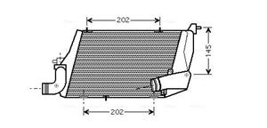 Audi Intercooler, inlaatluchtkoeler