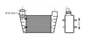Audi Intercooler, inlaatluchtkoeler