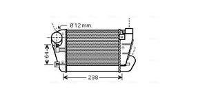 Audi Intercooler, inlaatluchtkoeler