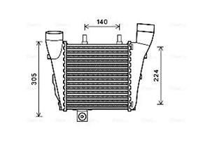 Audi Intercooler, inlaatluchtkoeler