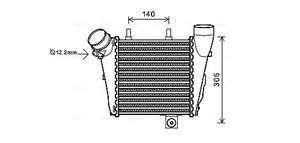 Audi Intercooler, inlaatluchtkoeler
