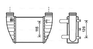 Audi Intercooler, inlaatluchtkoeler