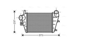 Alfa Romeo Intercooler, inlaatluchtkoeler