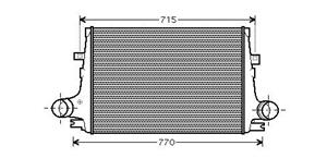 Alfa Romeo Intercooler, inlaatluchtkoeler