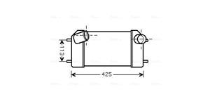 Land Rover Intercooler, inlaatluchtkoeler