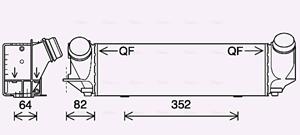 Bmw Intercooler, inlaatluchtkoeler