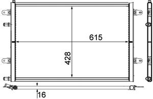 mahleoriginal Niedertemperaturkühler, Ladeluftkühler Mahle Original CIR 10 000P