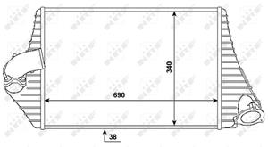 Renault Intercooler, inlaatluchtkoeler