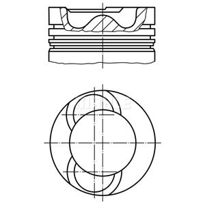 Mahle Zuiger  028 09 02