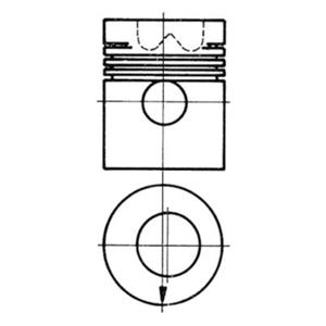 Kolbenschmidt Zuiger  93175600