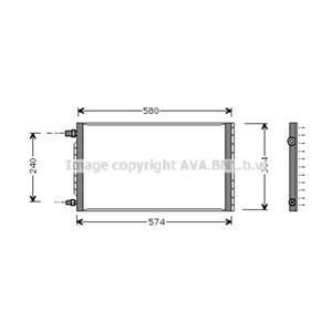 Ava Cooling Condensor, airconditioning  UV5011