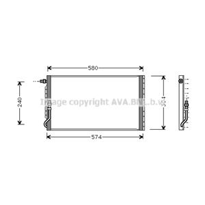 Ava Cooling Condensor, airconditioning  UV5012