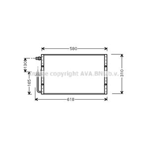 Ava Cooling Condensor, airconditioning  UV5097