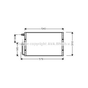 Ava Cooling Condensor, airconditioning  UV5098