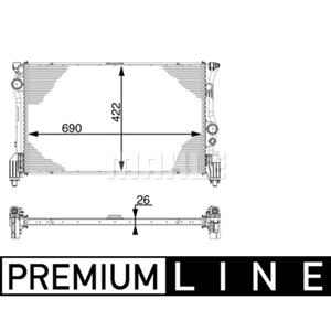 Mahle Radiateur BEHR  CR 931 000P