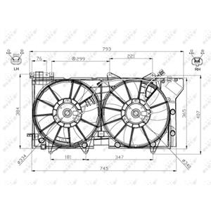 Nrf Ventilator, motorkoeling  47573