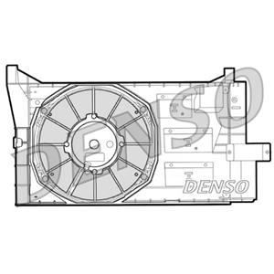 Denso Ventilator, airconditioning conr  DER09050