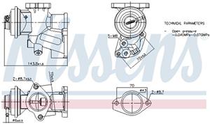 Opel EGR-klep