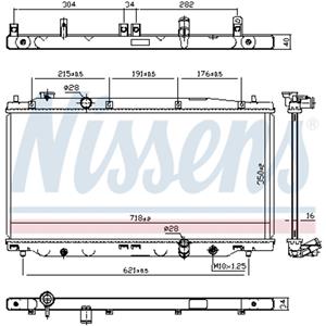 Nissens Radiator, motorkoeling  681394