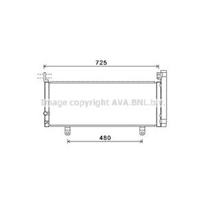 Ava Cooling Condensator, airconditioning  TO5595D