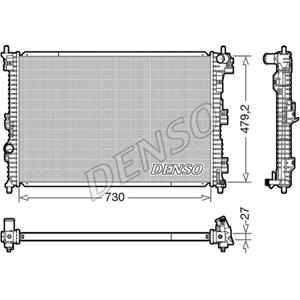 Denso Radiator, motorkoeling  DRM10112