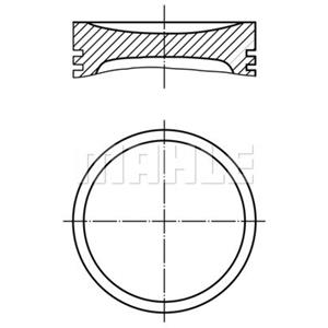 Mahle Zuiger  008 91 00