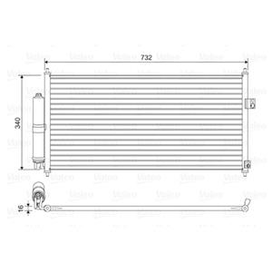 Valeo Condensator, Airconditioner  814032