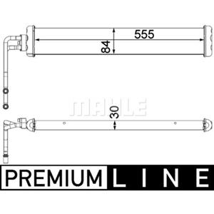 Mahle Oliekoeler, automatische versnellingsbak BEHR  CLC 99 000P