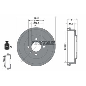 Textar Remtrommel  94040700