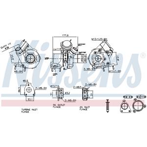 Nissens Turbocharger ** FIRST FIT **  93627