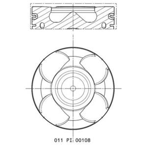 Mahle Zuiger  011 PI 00108 001