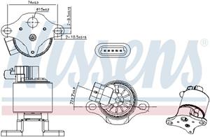 Opel EGR-klep