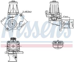 Mercedes-Benz EGR-klep